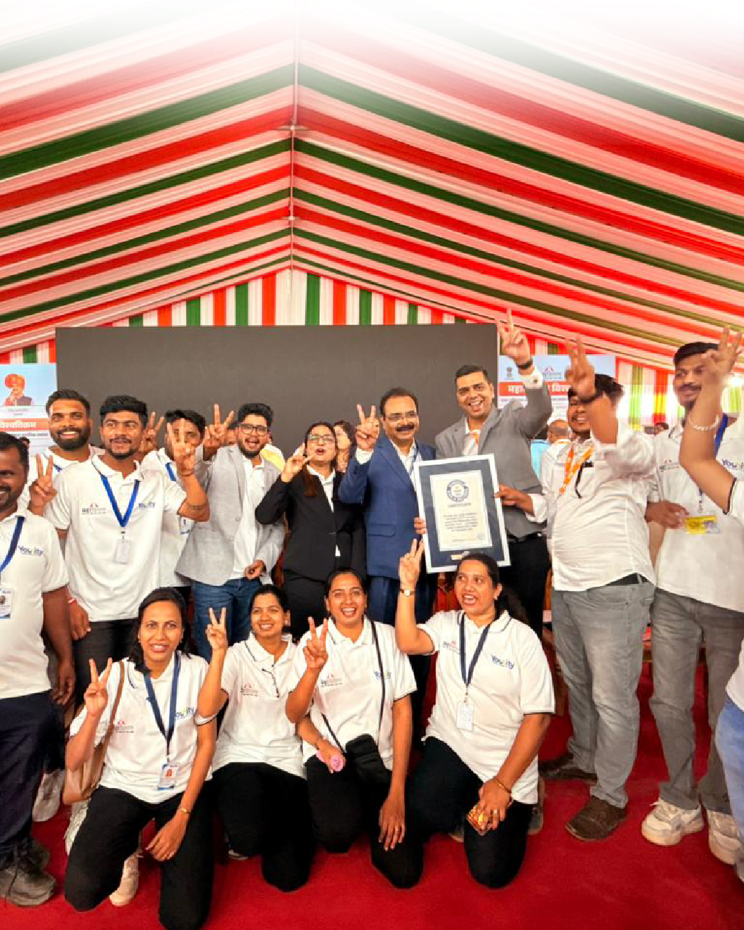 Guinness World Record Ceremony